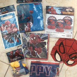 Spiderman birthday kit